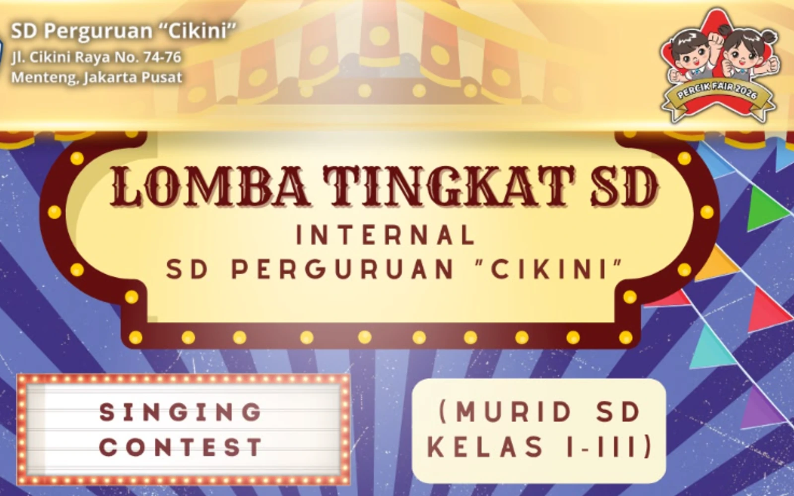 Percik Fair (Lomba Tk. SD)