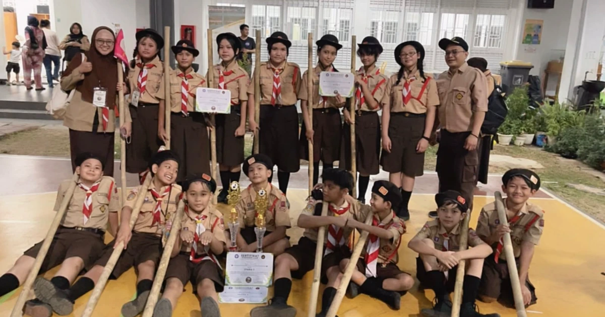 Mengasah Kemandirian dan Kekompakan melalui Lomba Regu Prestasi Tingkat Ranting Menteng