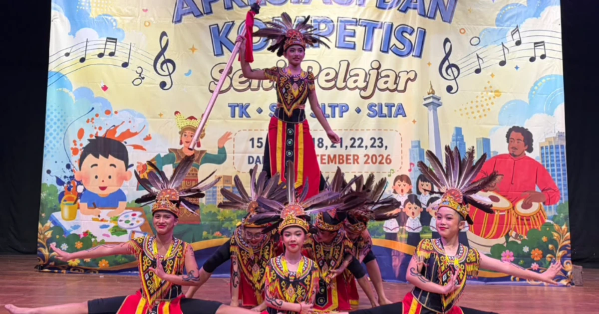 Menari, Berkarya, dan Bereksplorasi: Murid SD Perguruan “Cikini” Tampil di Kompetisi Seni Jakarta Pusat 2026